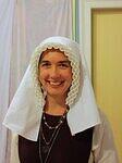 Elizabeth Braythwaite and her wonderful veil
